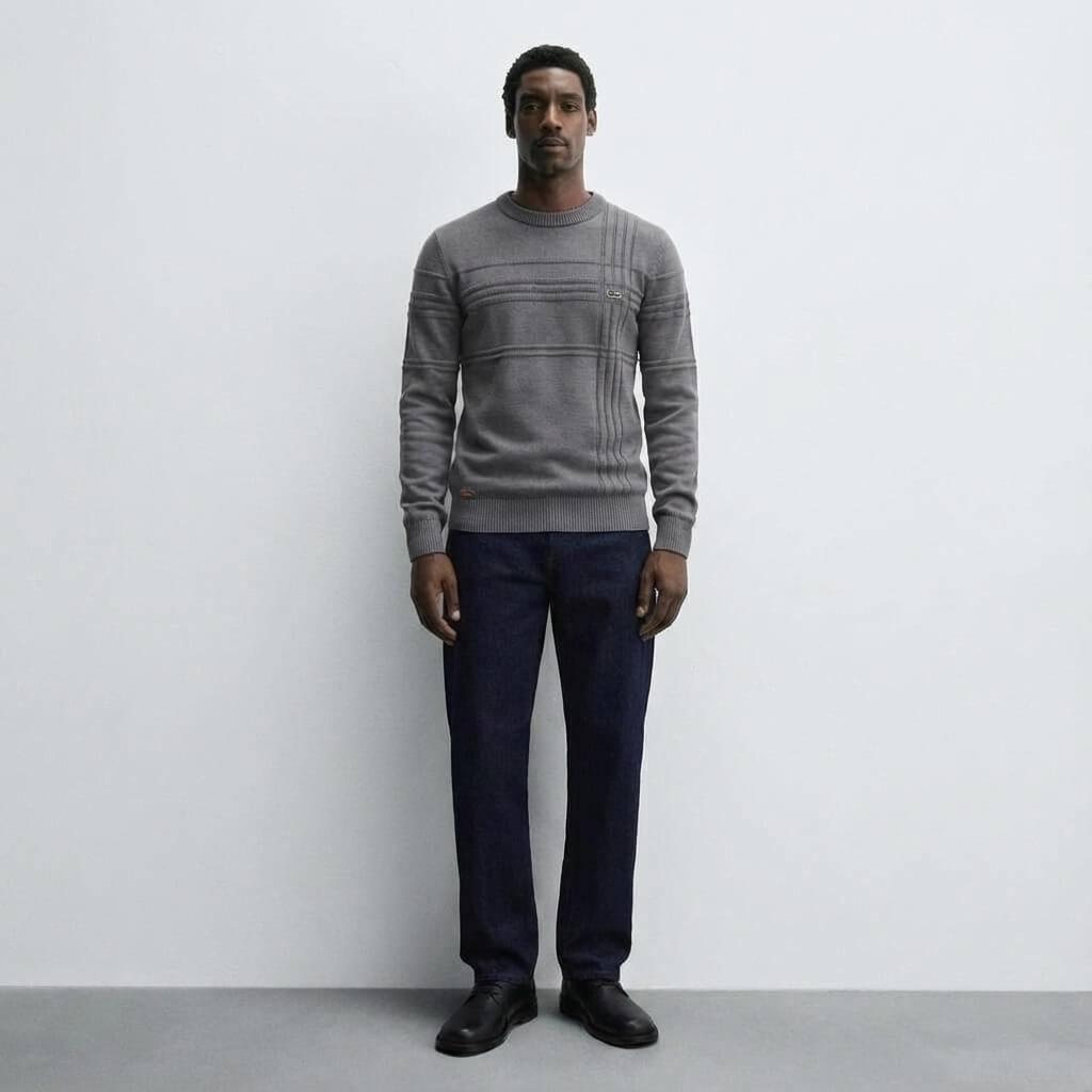 LC Men's Textured Sweater - BUY 1 GET2