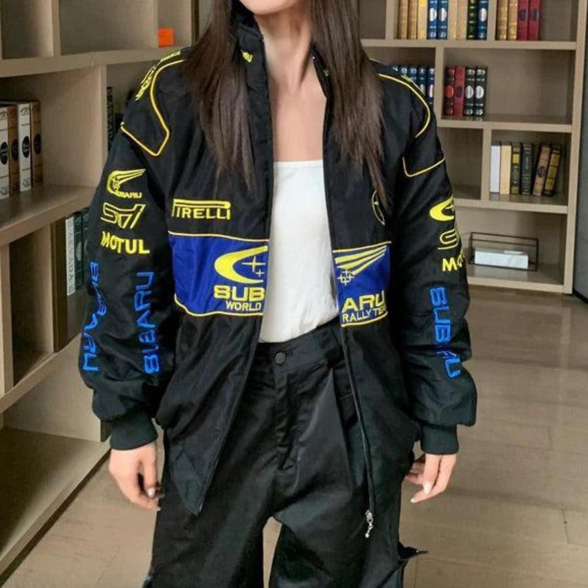 Black Subaru Jacket