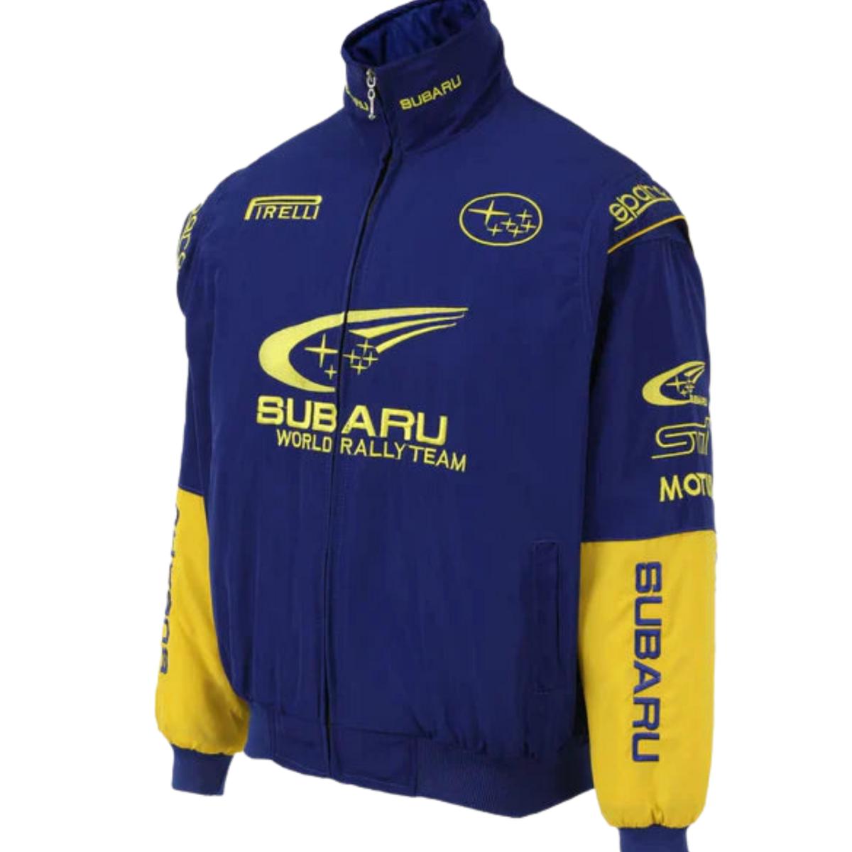 Blue Subaru Jacket