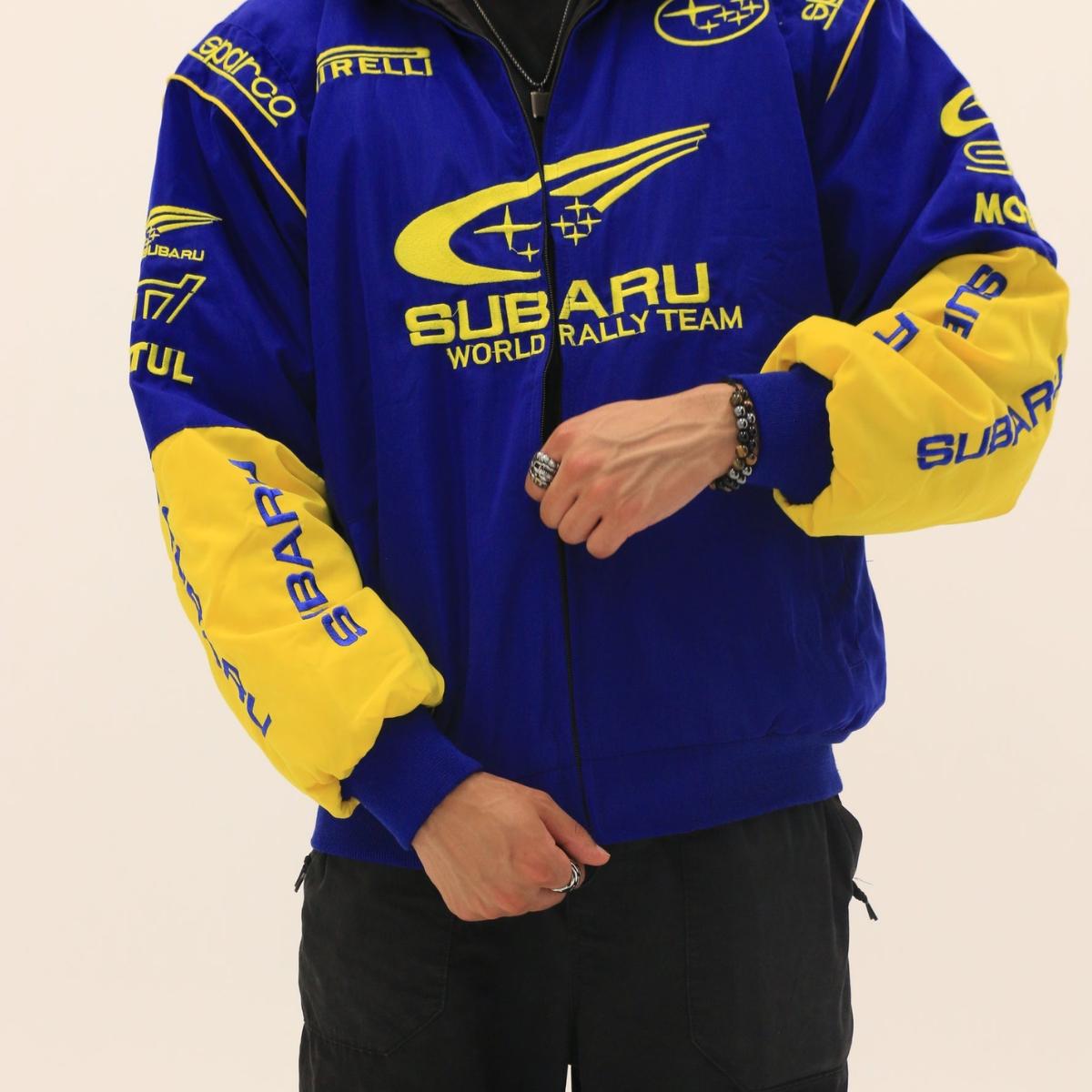 Blue Subaru Jacket