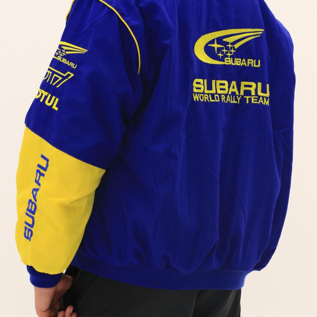 Blue Subaru Jacket