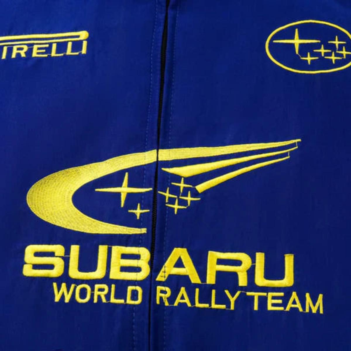 Blue Subaru Jacket