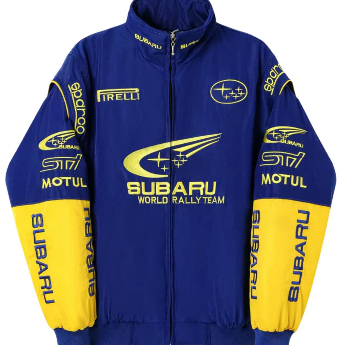 Blue Subaru Jacket
