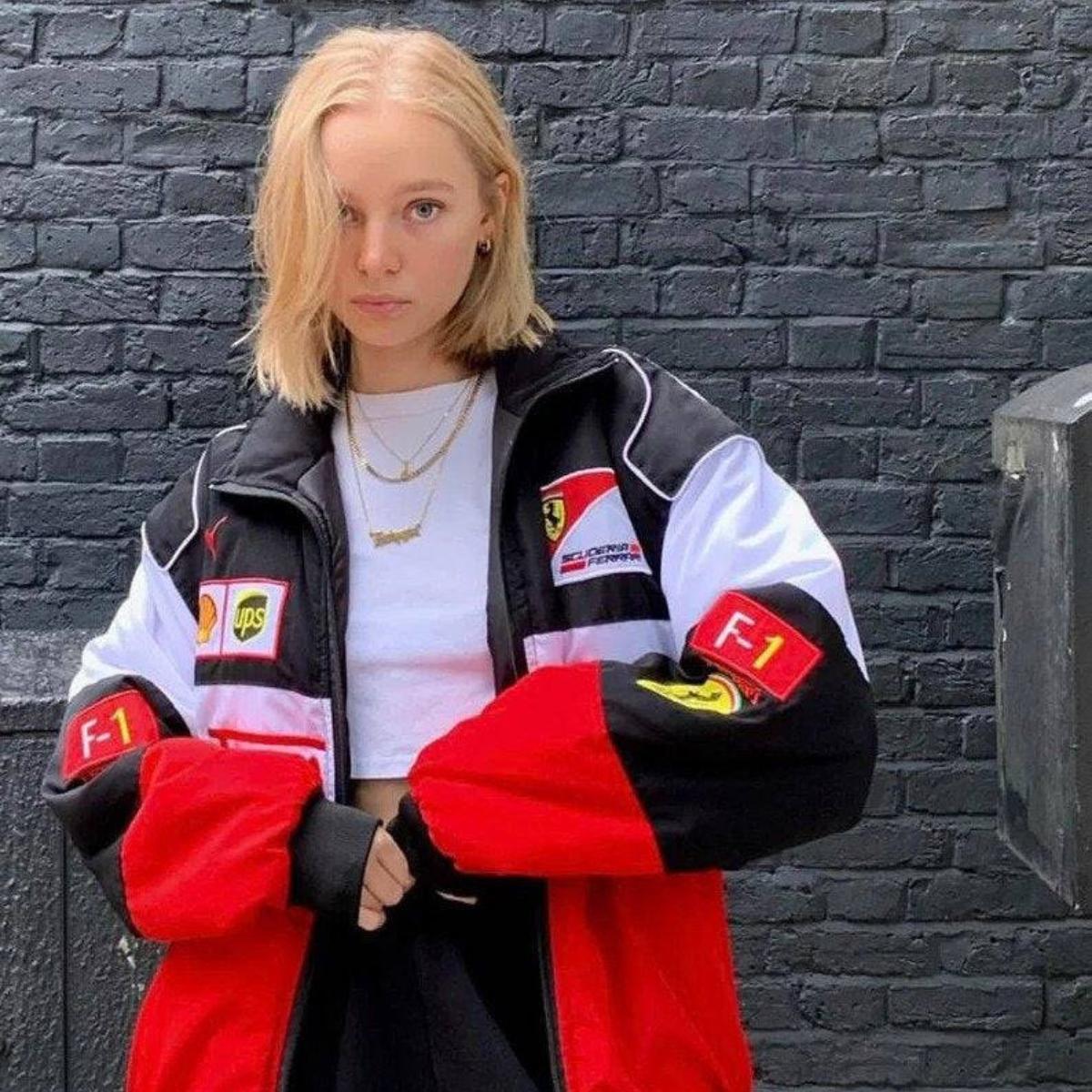 White Ferrari Jacket